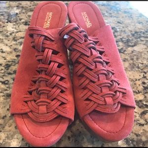 Micheal Kors open toed heels